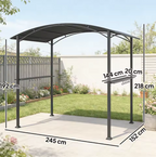 tonnelle-jardin-barbecue-dimensions