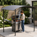 tonnelle-jardin-barbecue-préparation
