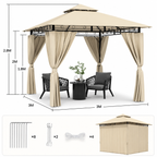 tonnelle-jardin-riviera-dimensions-3x3m